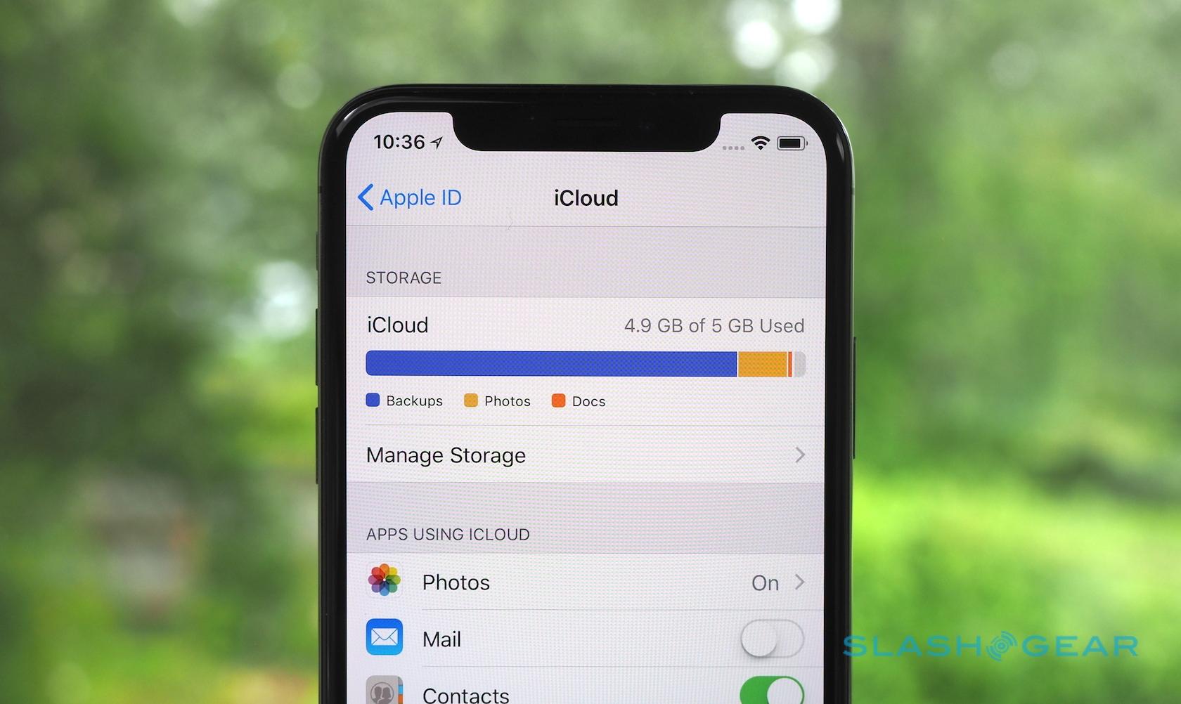 Через icloud